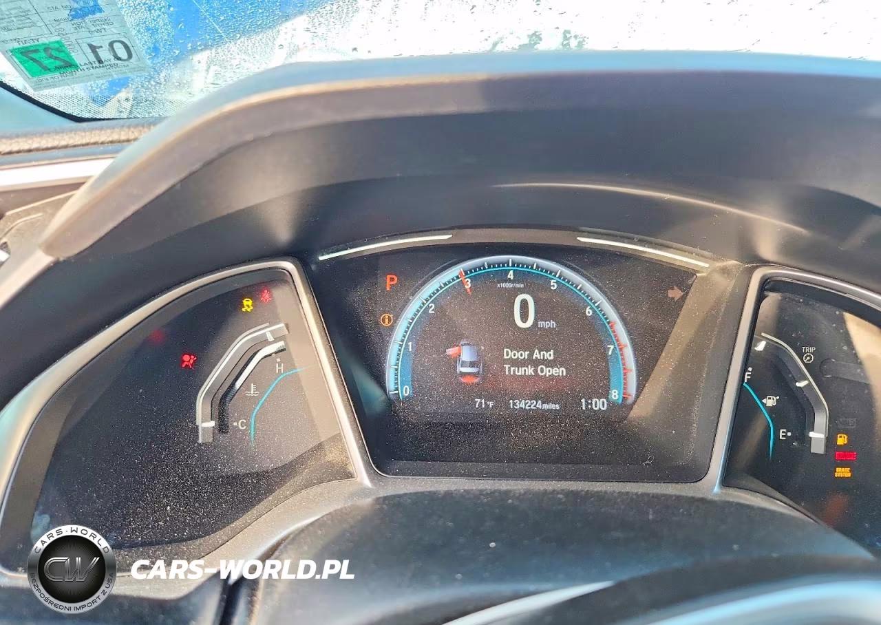 2018 Honda Civic Exl VIN:JHMFC1F76JX042241 - 9