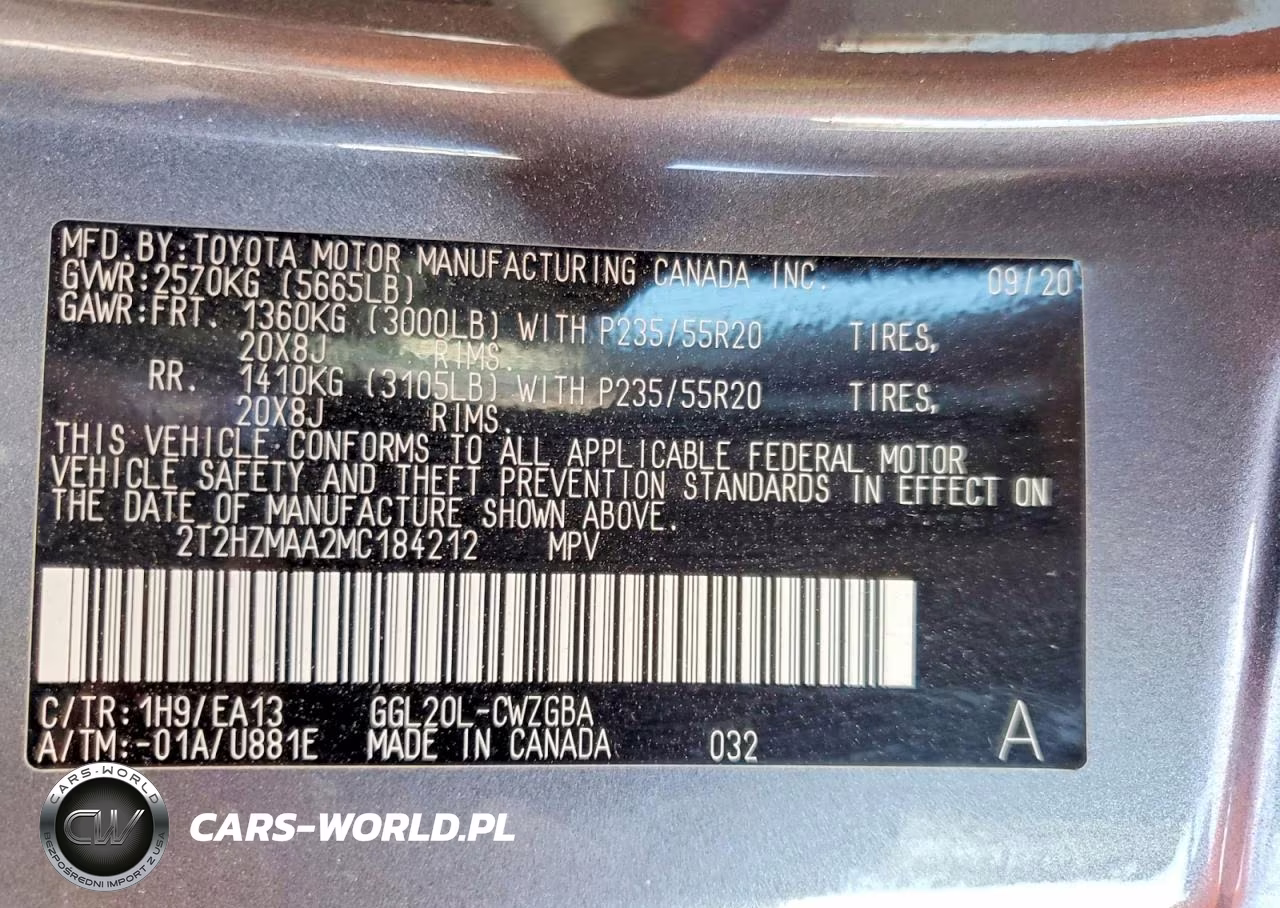 2021 Lexus Rx 350 Base VIN:2T2HZMAA2MC184212 - 14