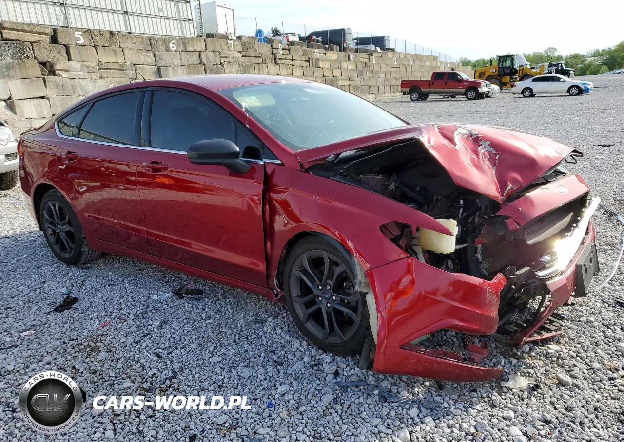2018 Ford Fusion Se VIN:3FA6P0HD3JR230524 - 4
