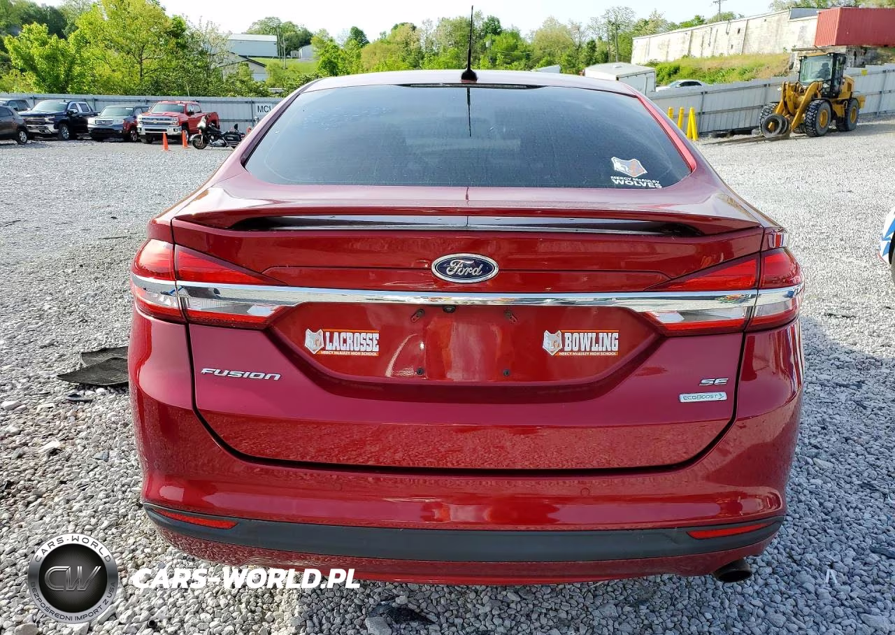 2018 Ford Fusion Se VIN:3FA6P0HD3JR230524 - 6
