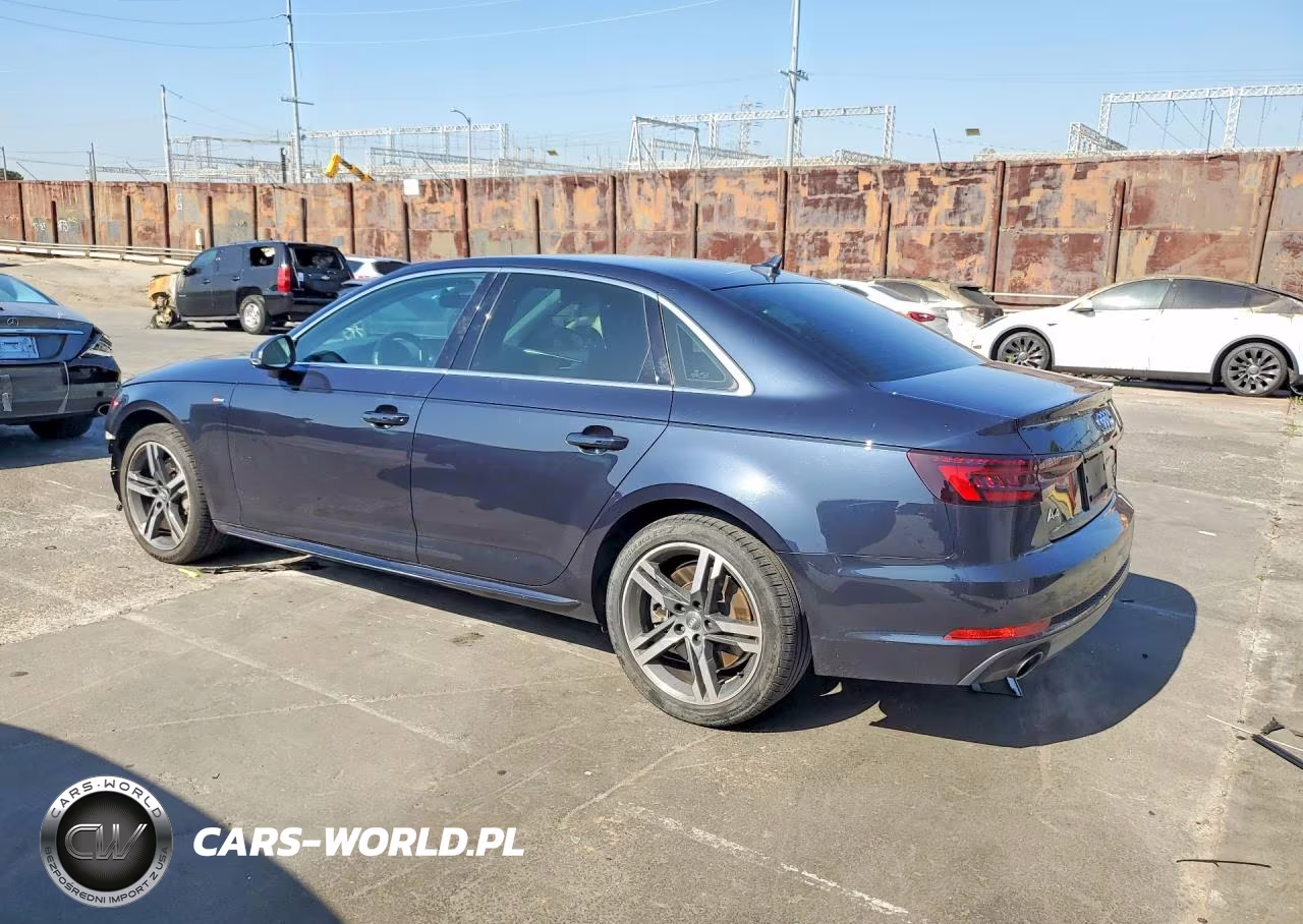 2018 Audi A4 Premium Plus VIN:WAUENAF40JA013766 - 2