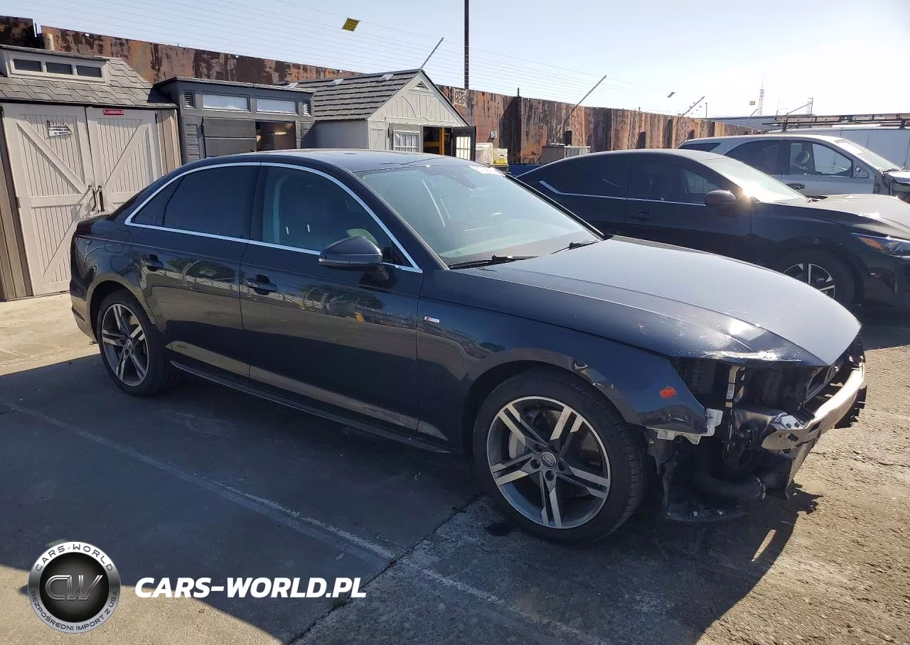 2018 Audi A4 Premium Plus VIN:WAUENAF40JA013766 - 4