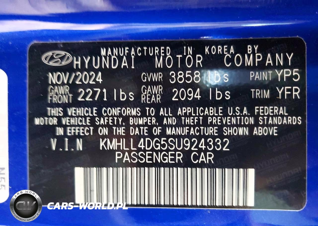 2025 Hyundai Elantra Se VIN:KMHLL4DG5SU924332 - 13