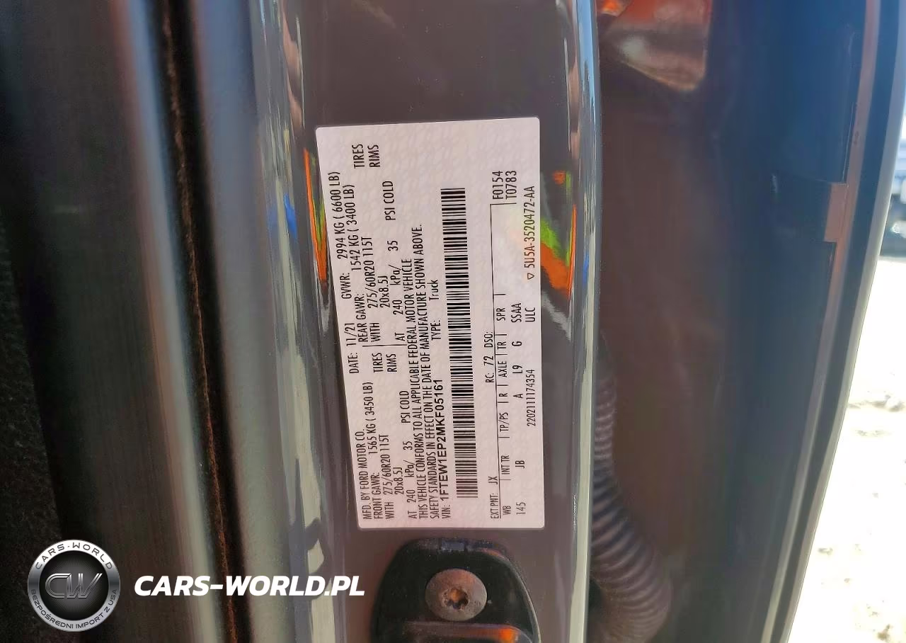 2021 Ford F150 Supercrew VIN:1FTEW1EP2MKF05161 - 13
