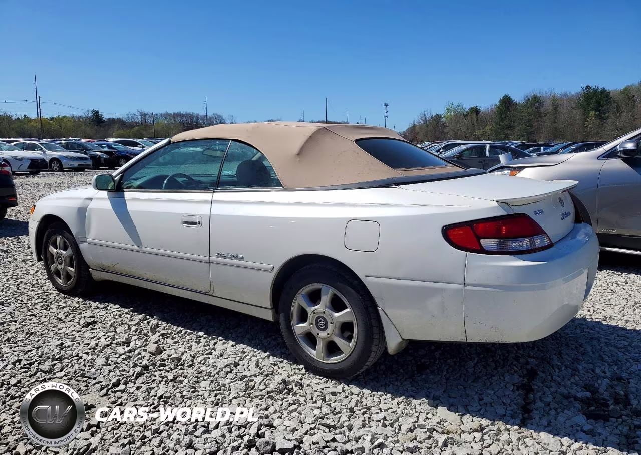 2001 Toyota Camry Solara Sle V6 VIN:2T1FF28P41C507626 - 2