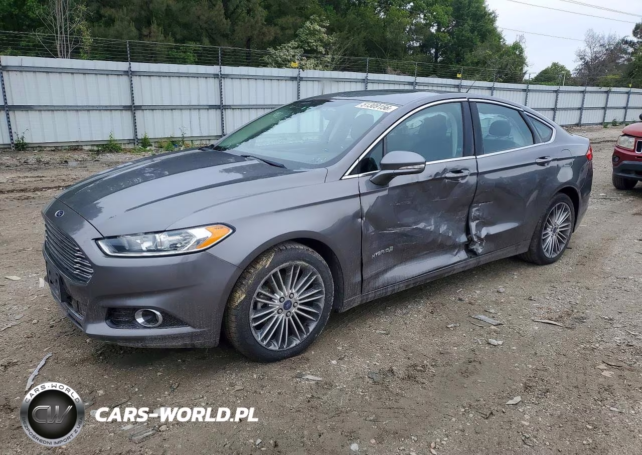 2014 Ford Fusion Se Hybrid
