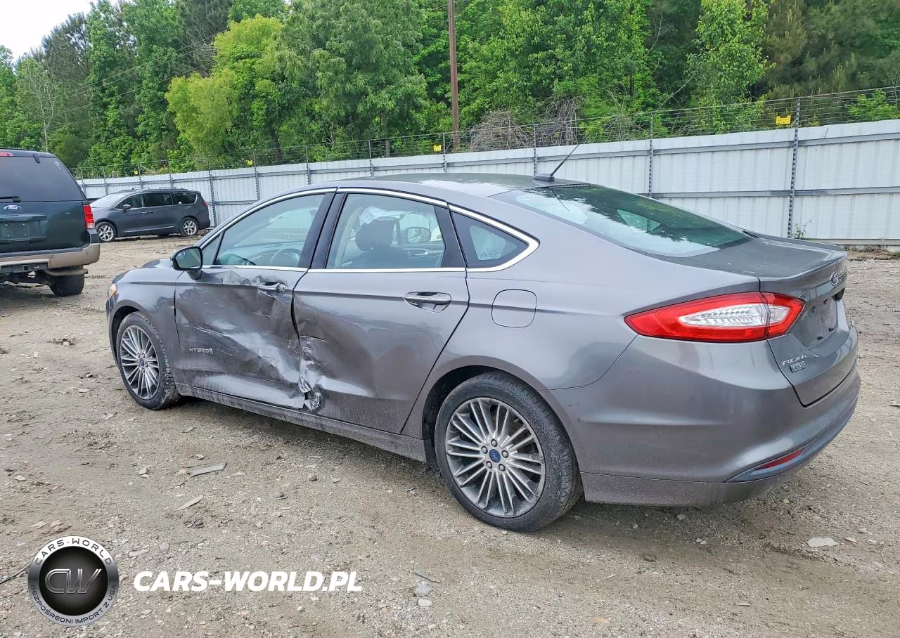 2014 Ford Fusion Se Hybrid VIN:3FA6P0LU8ER373854 - 2