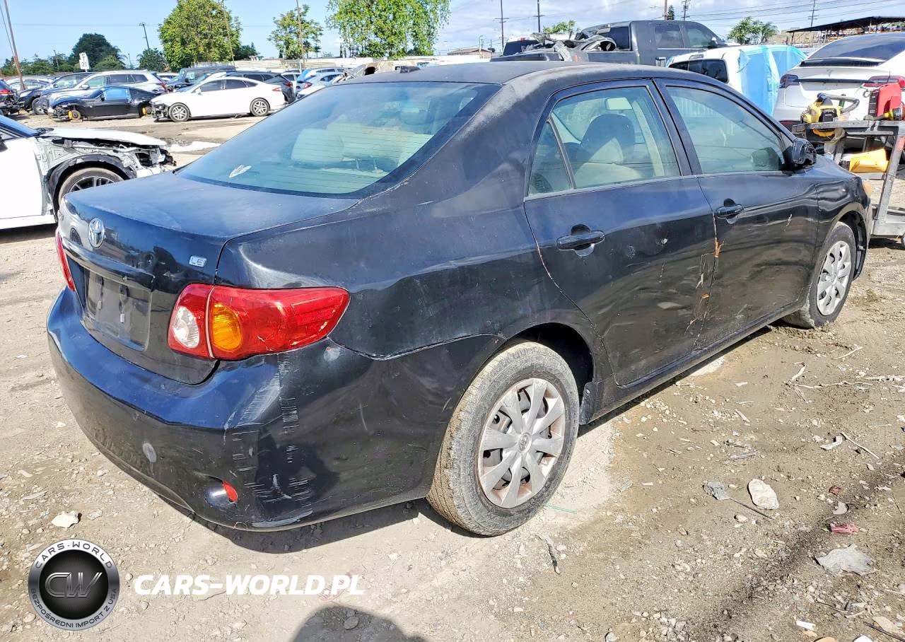 2009 Toyota Corolla Le VIN:JTDBL40E49J043315 - 3