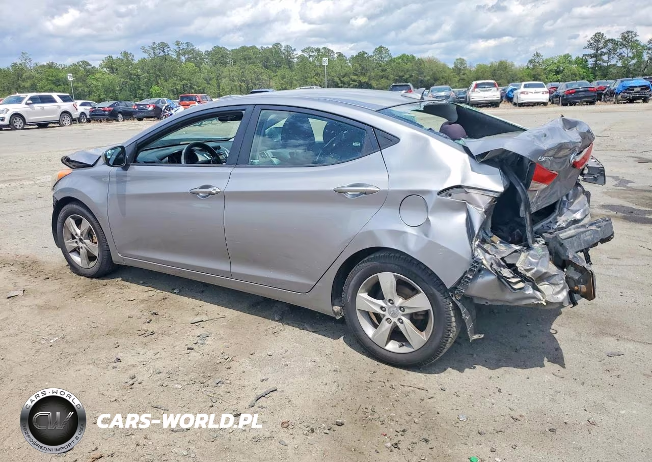 2012 Hyundai Elantra Gls VIN:KMHDH4AE2CU259433 - 2
