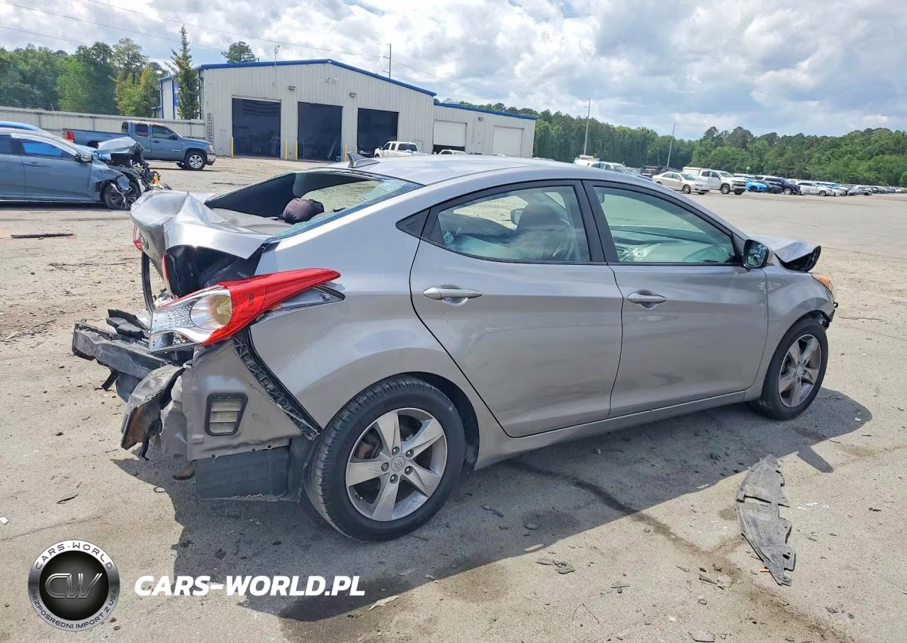 2012 Hyundai Elantra Gls VIN:KMHDH4AE2CU259433 - 3