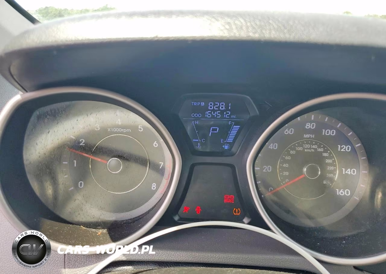 2012 Hyundai Elantra Gls VIN:KMHDH4AE2CU259433 - 9