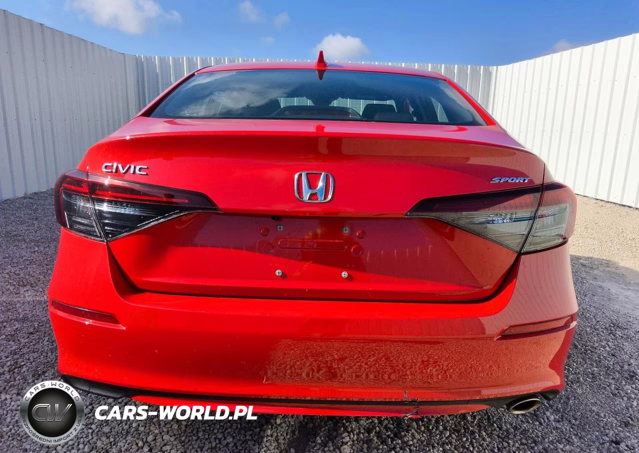 2025 Honda Civic Sport VIN:2HGFE2F52SH555607 - 6
