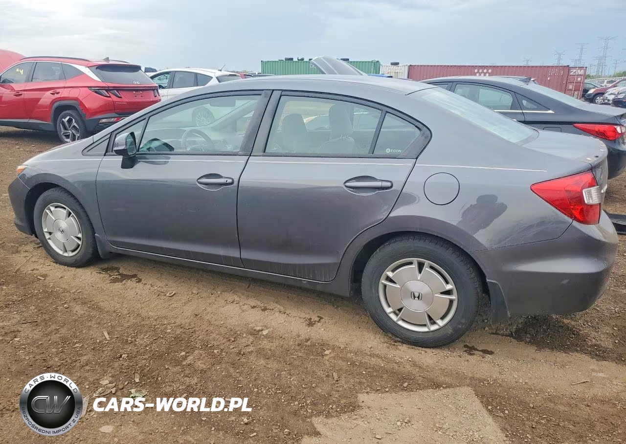 2012 Honda Civic Hf VIN:2HGFB2F66CH319951 - 2