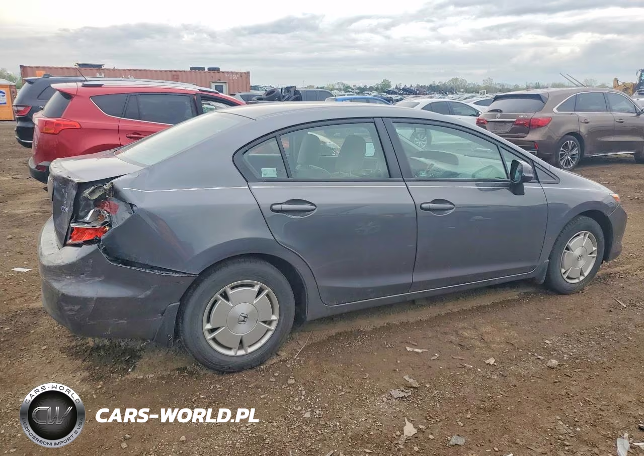 2012 Honda Civic Hf VIN:2HGFB2F66CH319951 - 3
