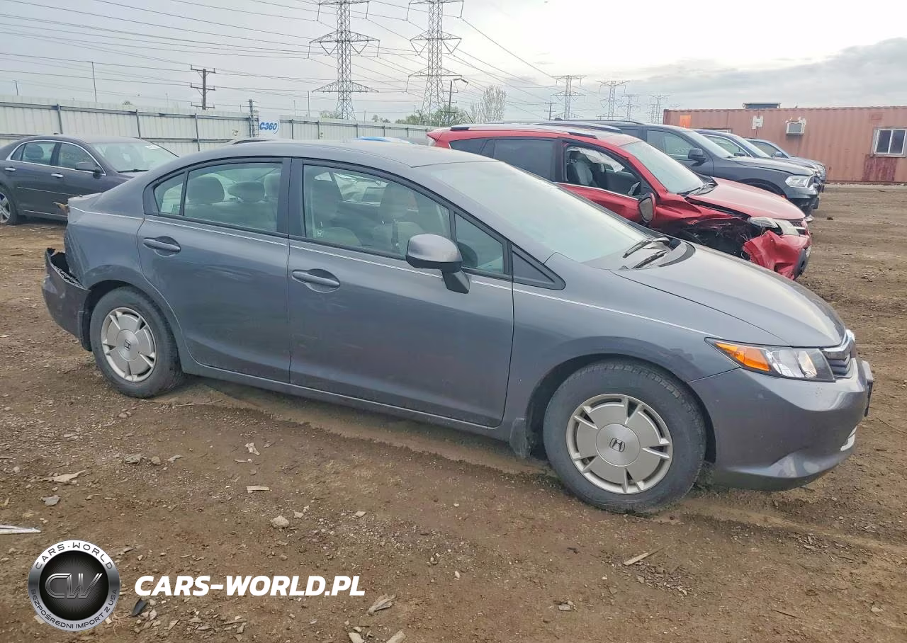 2012 Honda Civic Hf VIN:2HGFB2F66CH319951 - 4