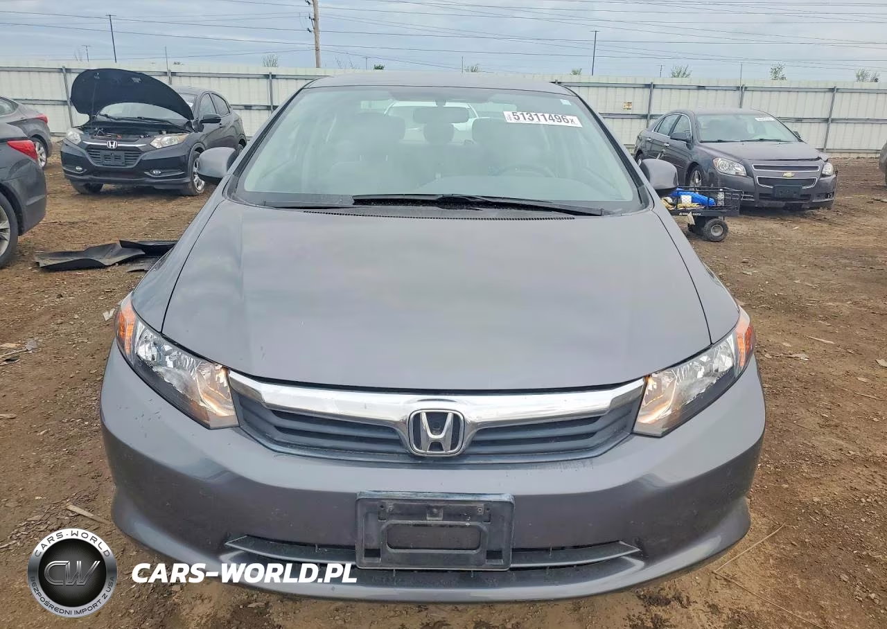 2012 Honda Civic Hf VIN:2HGFB2F66CH319951 - 5
