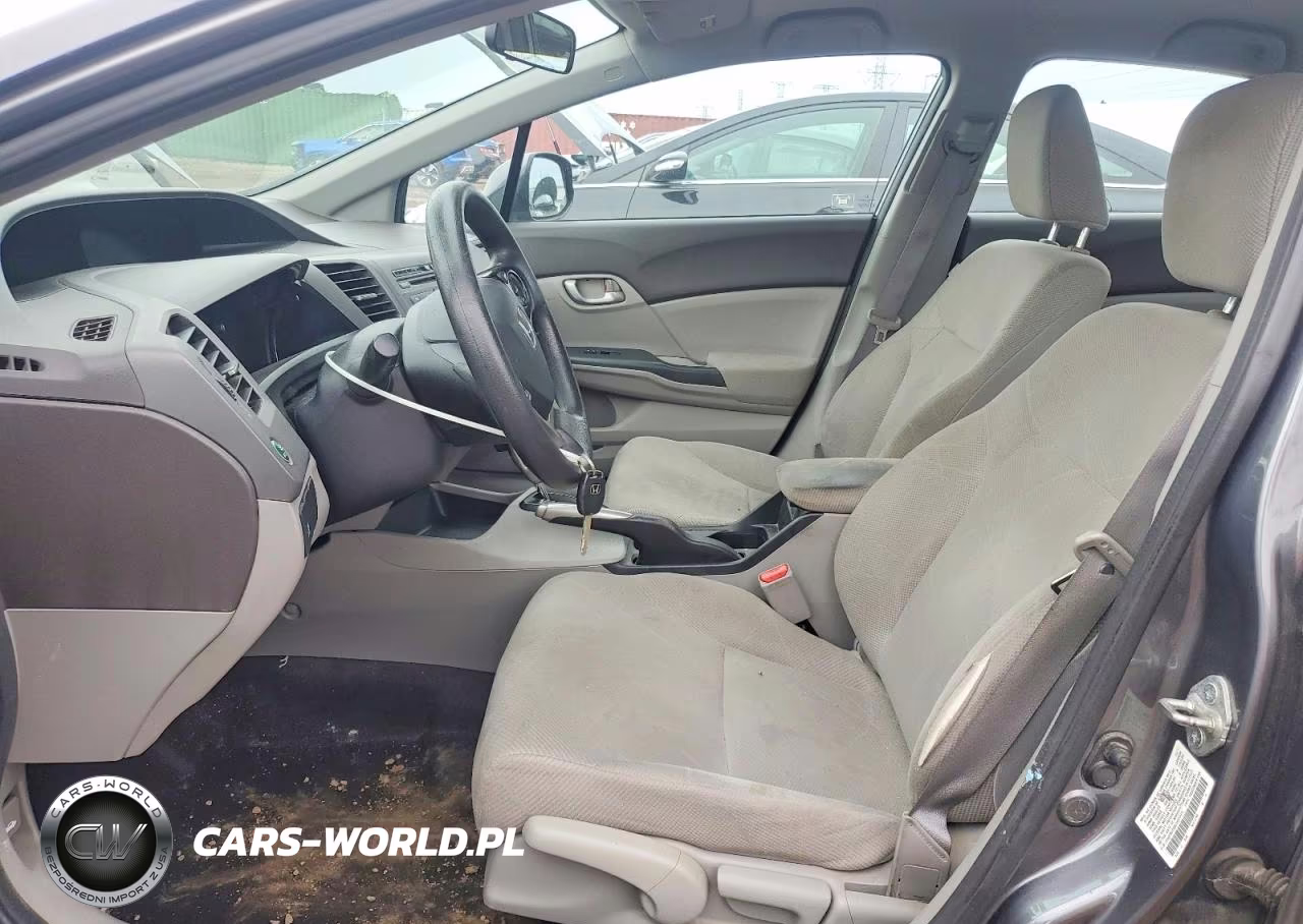 2012 Honda Civic Hf VIN:2HGFB2F66CH319951 - 7