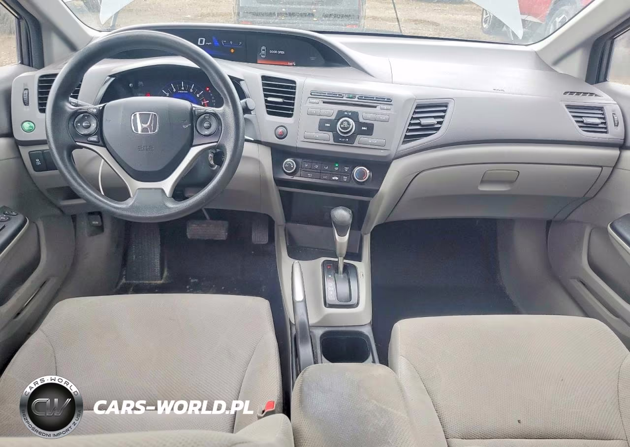 2012 Honda Civic Hf VIN:2HGFB2F66CH319951 - 8