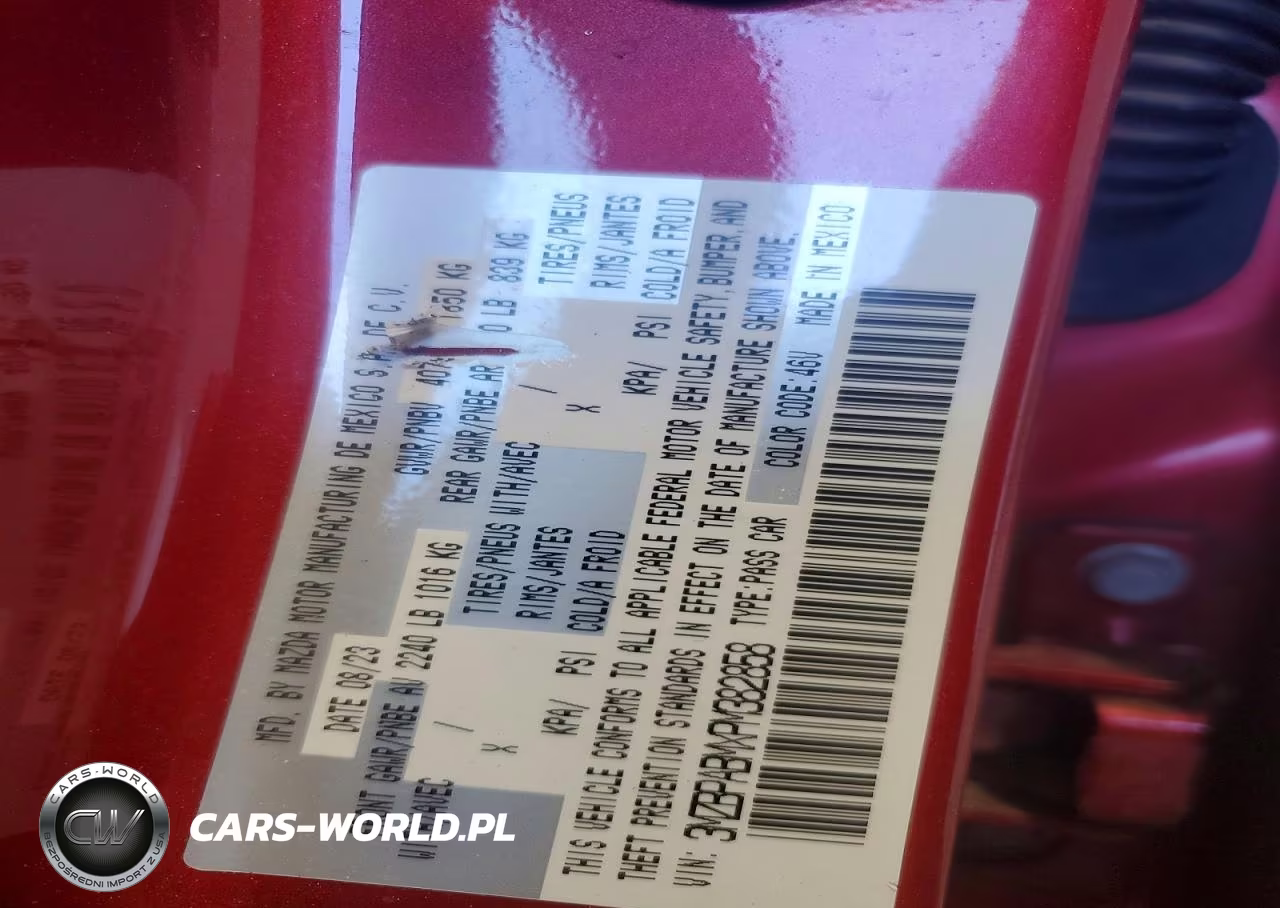 2023 Mazda 3 Select VIN:3MZBPABMXPM382858 - 12