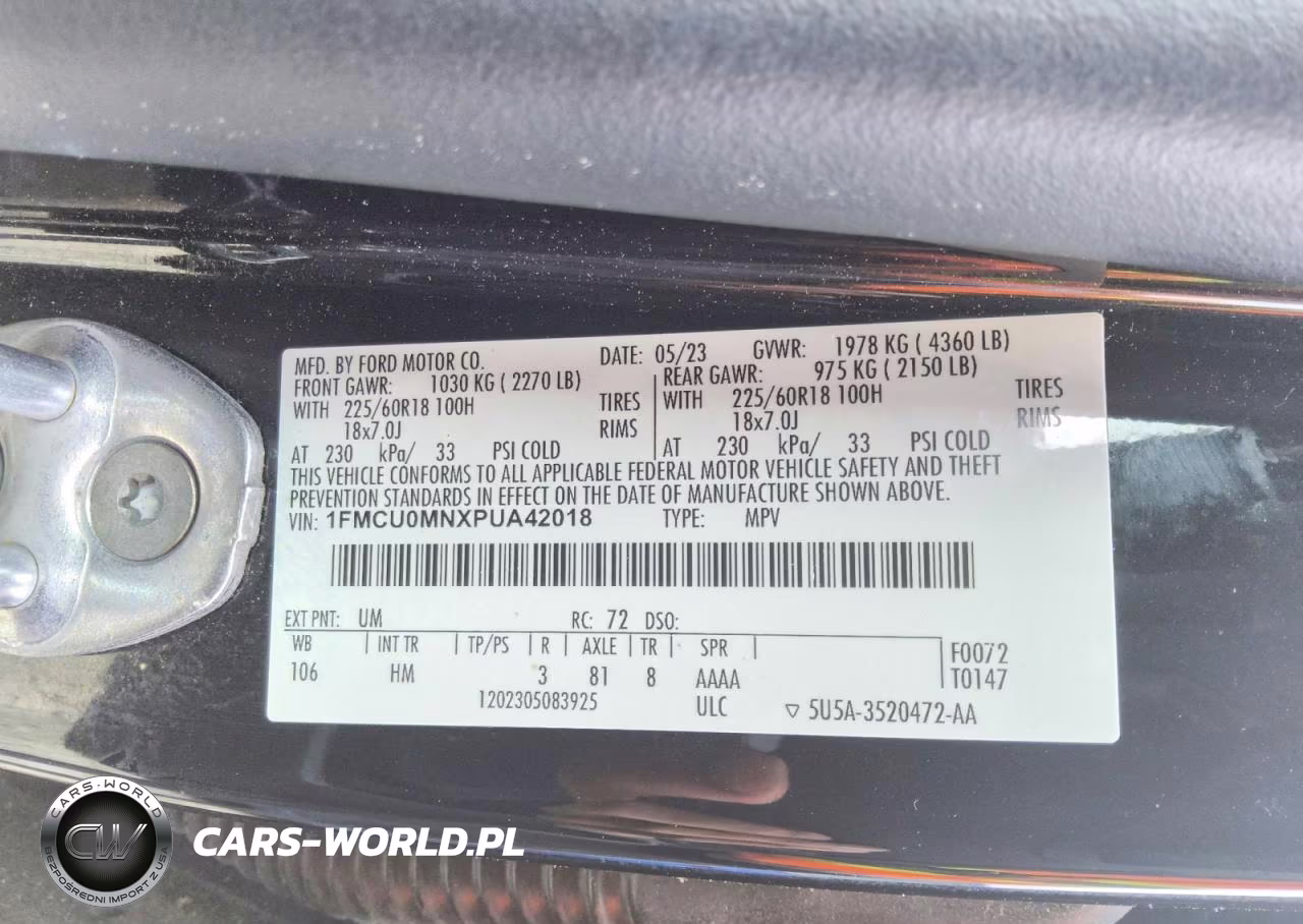 2023 Ford Escape St Line VIN:1FMCU0MNXPUA42018 - 13