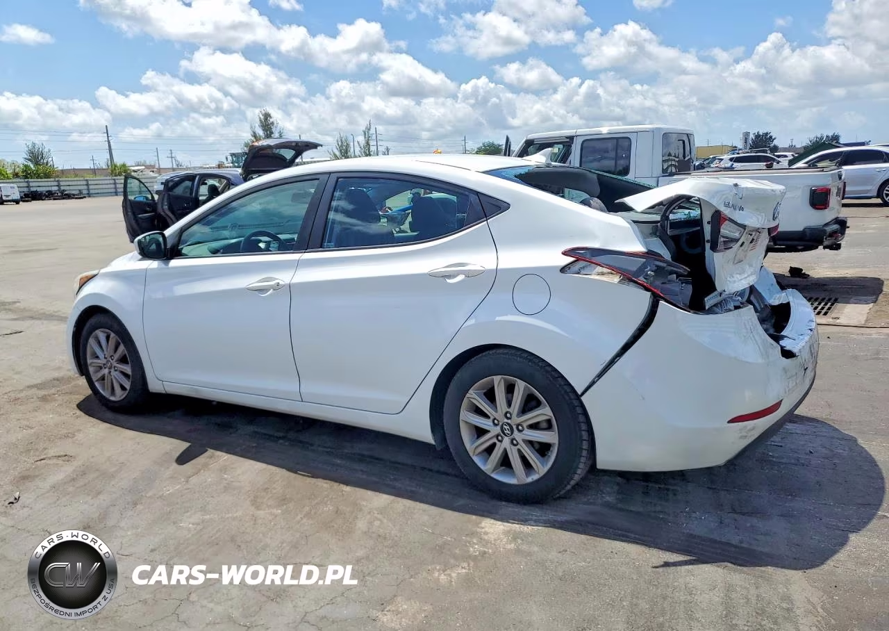 2015 Hyundai Elantra Se VIN:5NPDH4AE8FH550649 - 2