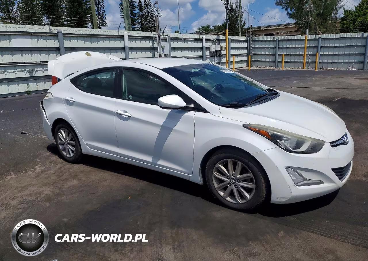 2015 Hyundai Elantra Se VIN:5NPDH4AE8FH550649 - 4