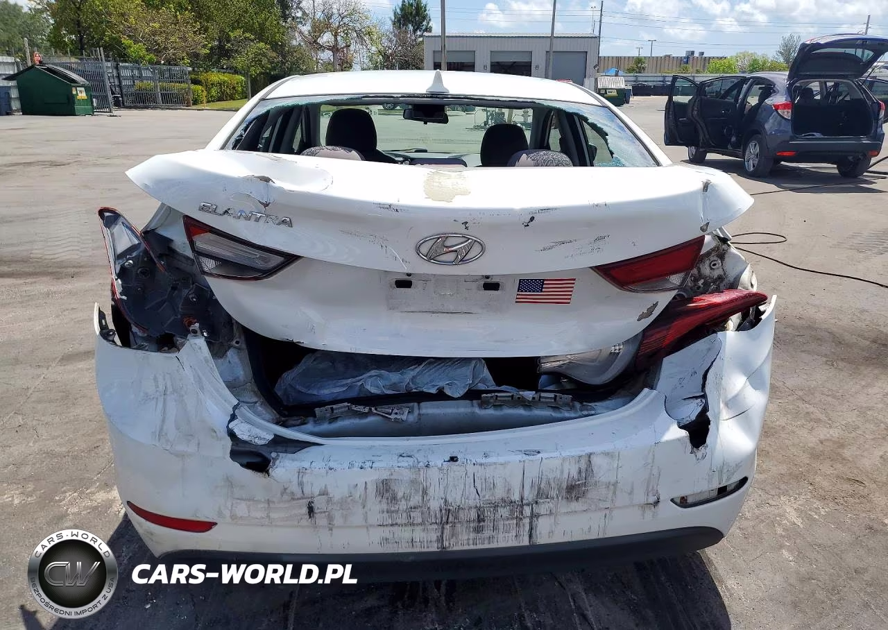 2015 Hyundai Elantra Se VIN:5NPDH4AE8FH550649 - 6