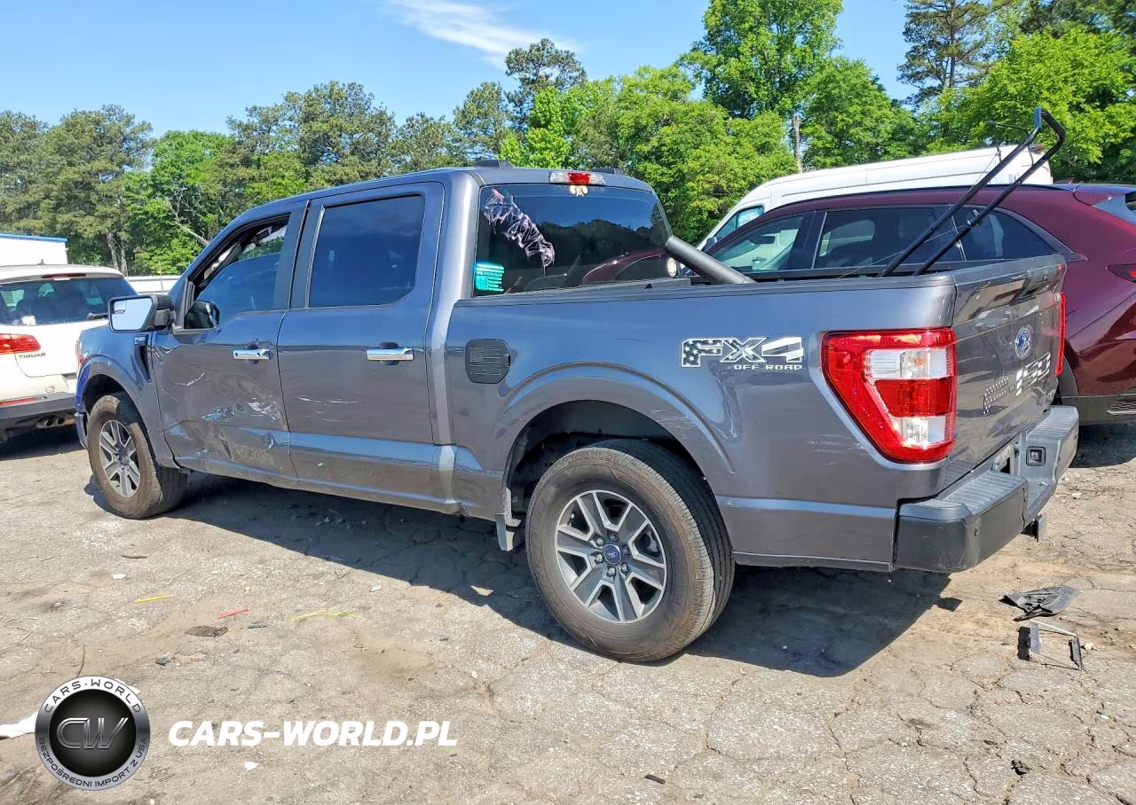 2021 Ford F150 Supercrew VIN:1FTEW1CP4MFC47012 - 2