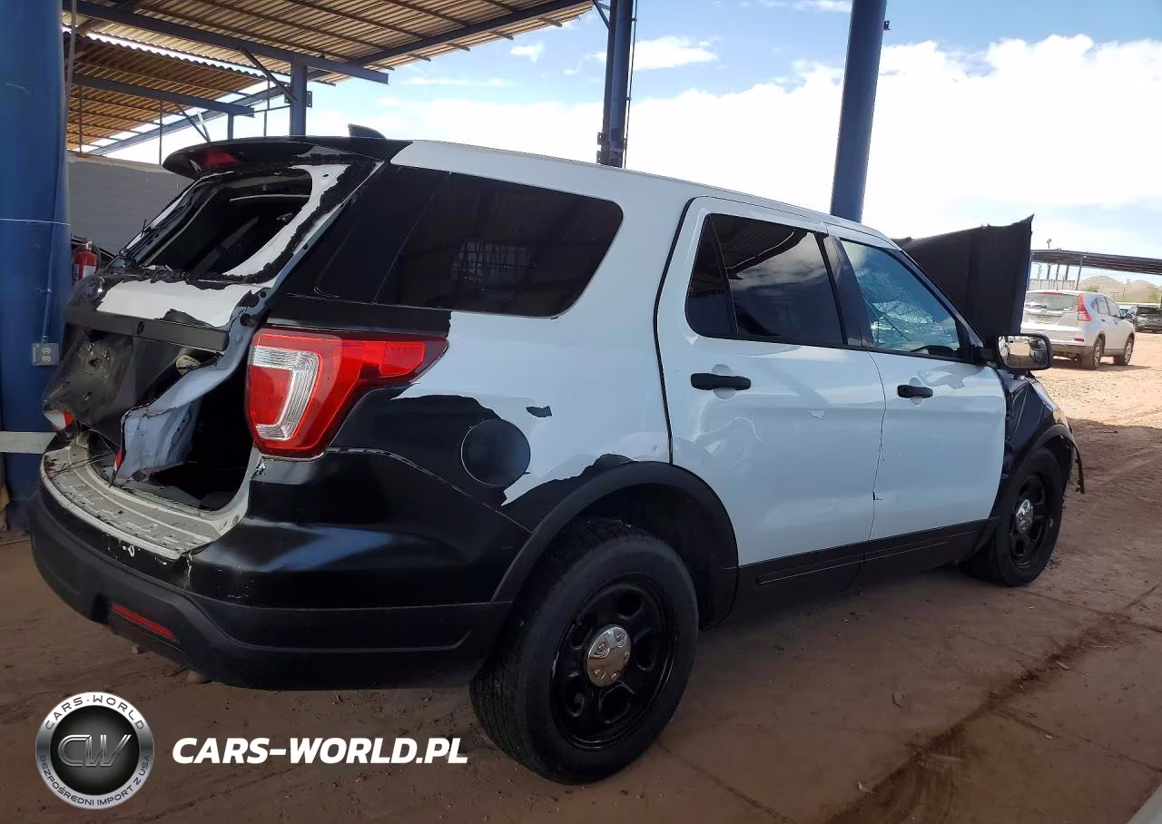 2018 Ford Explorer Police Interceptor VIN:1FM5K8AR8JGA15832 - 3