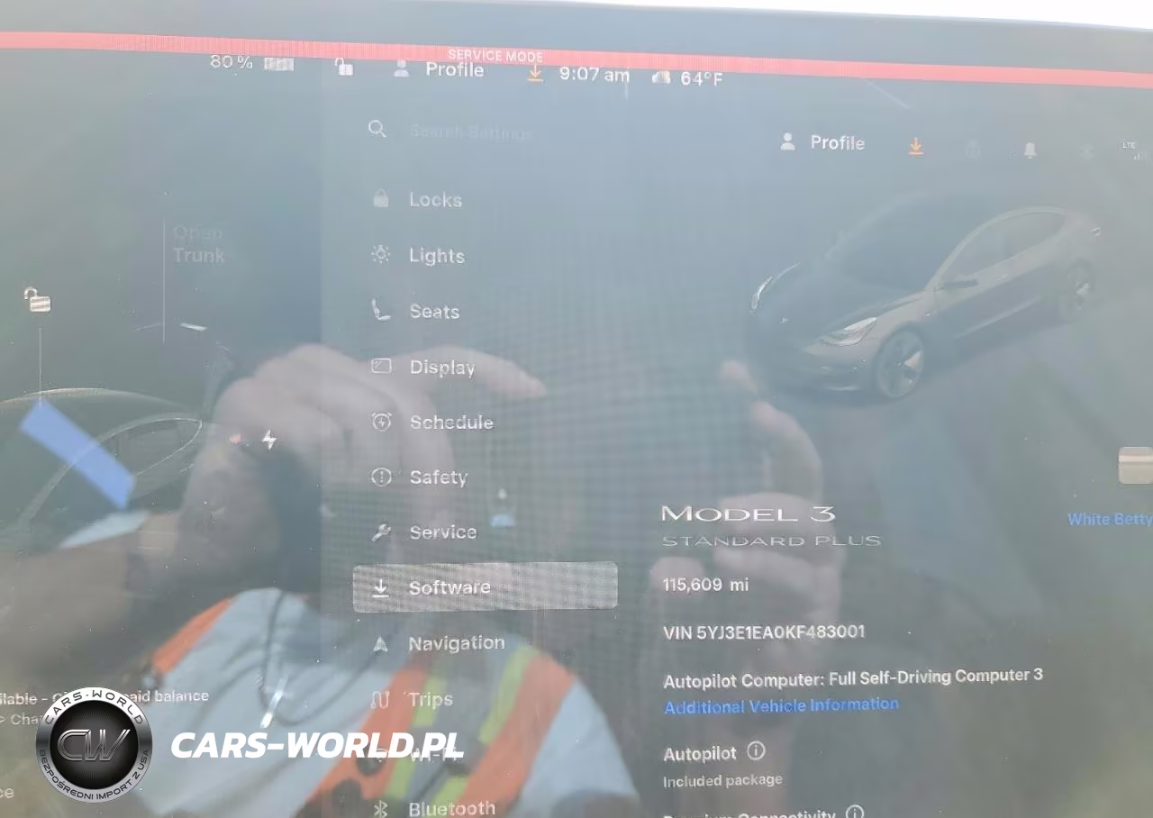 2019 Tesla Model 3 VIN:5YJ3E1EA0KF483001 - 9