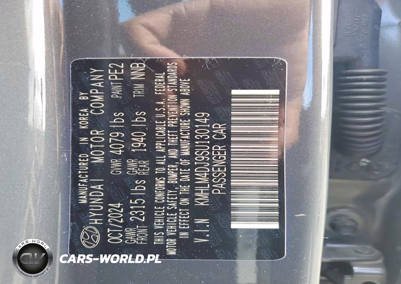 2025 Hyundai Elantra Hybrid Sel Sport VIN:KMHLM4DJ9SU130149 - 12