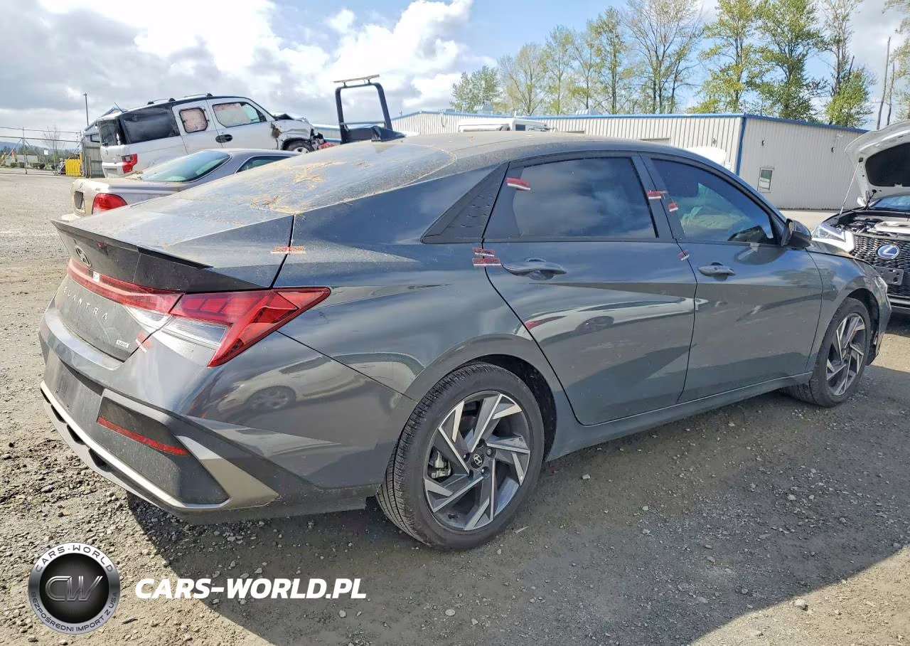 2025 Hyundai Elantra Hybrid Sel Sport VIN:KMHLM4DJ9SU130149 - 3