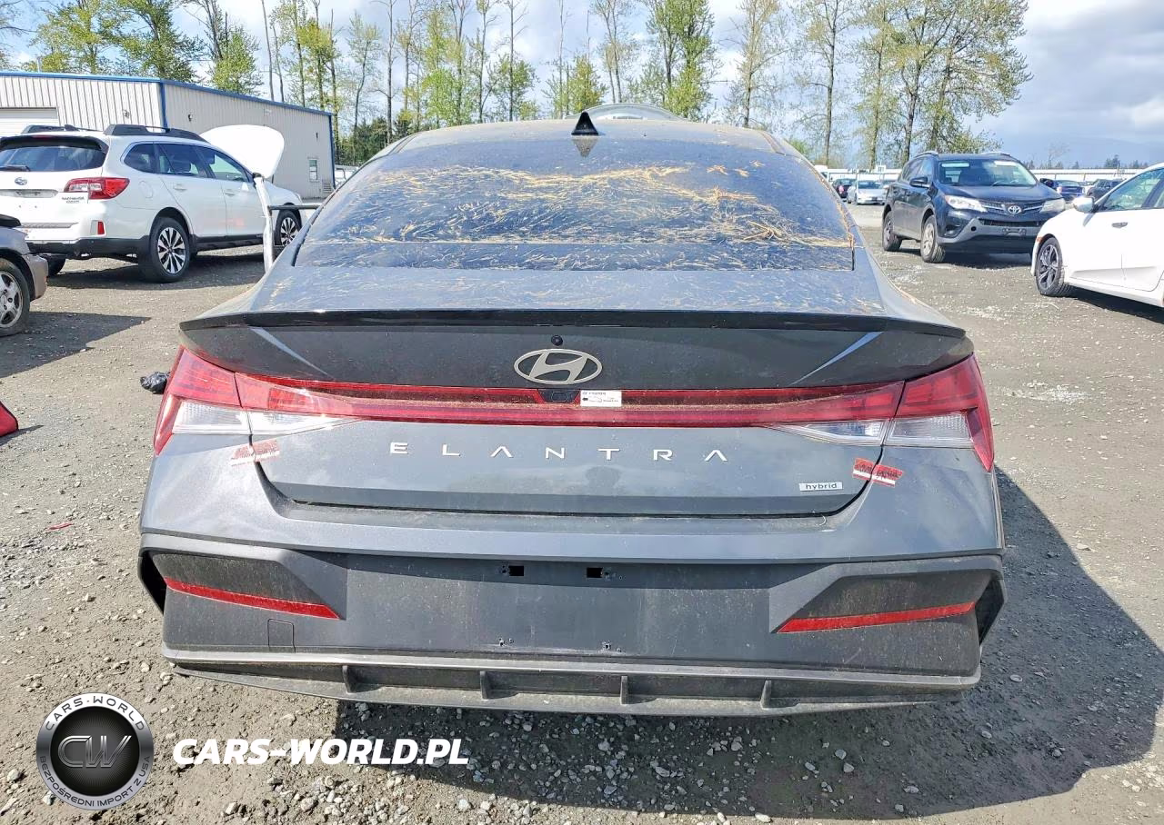2025 Hyundai Elantra Hybrid Sel Sport VIN:KMHLM4DJ9SU130149 - 6