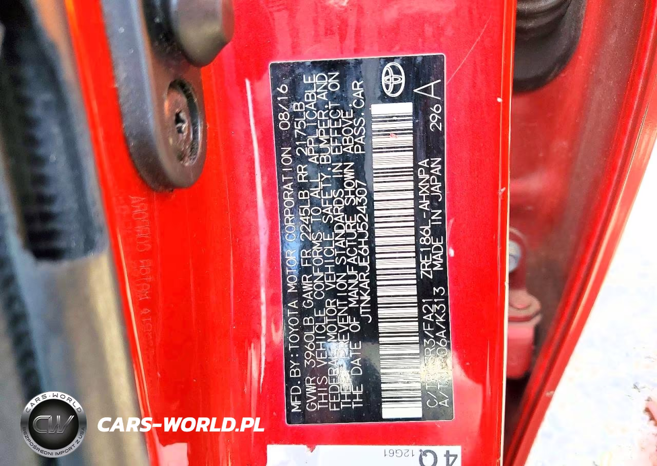 2017 Toyota Corolla Im Base VIN:JTNKARJE6HJ524307 - 12