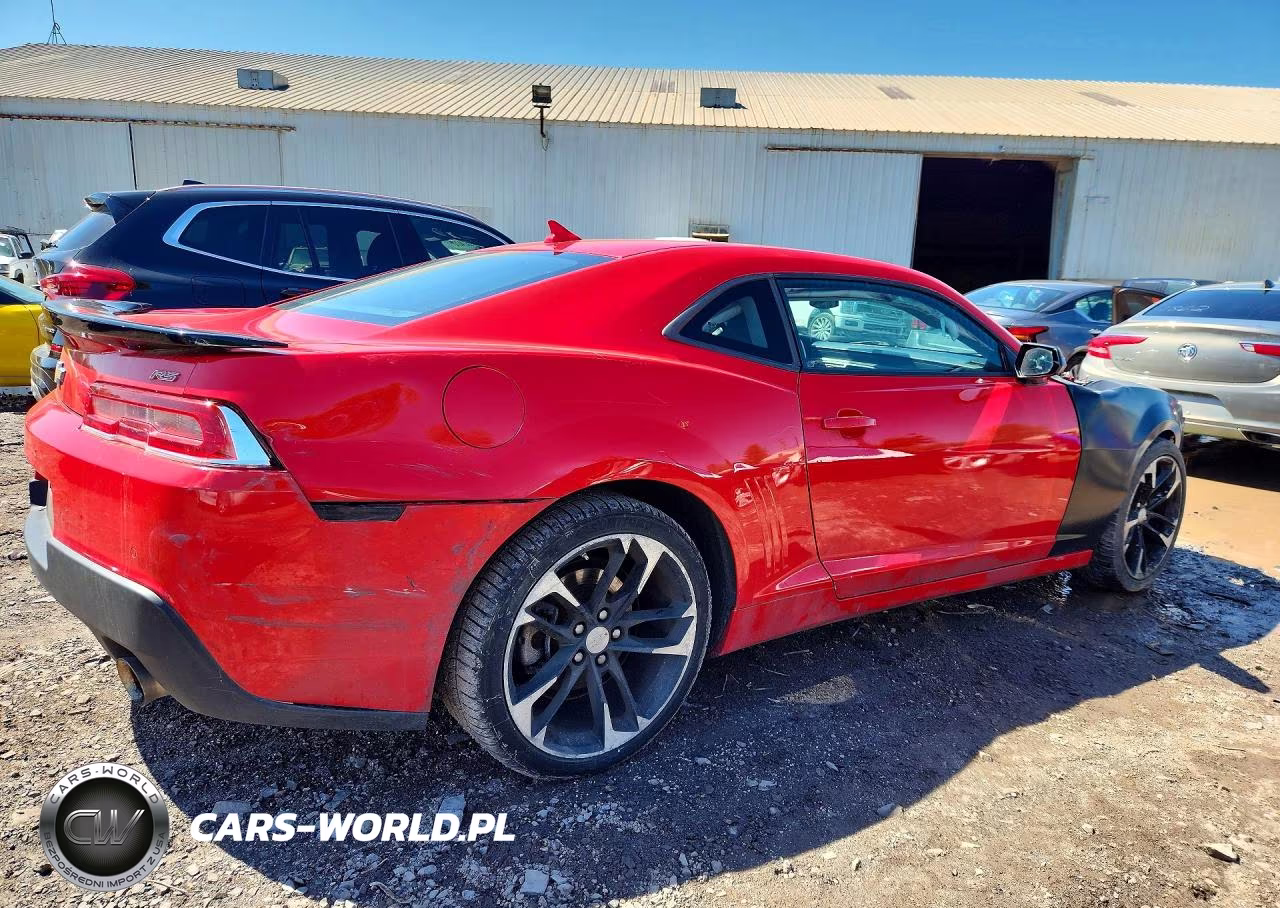 2014 Chevrolet Camaro Lt VIN:2G1FC1E3XE9285709 - 3