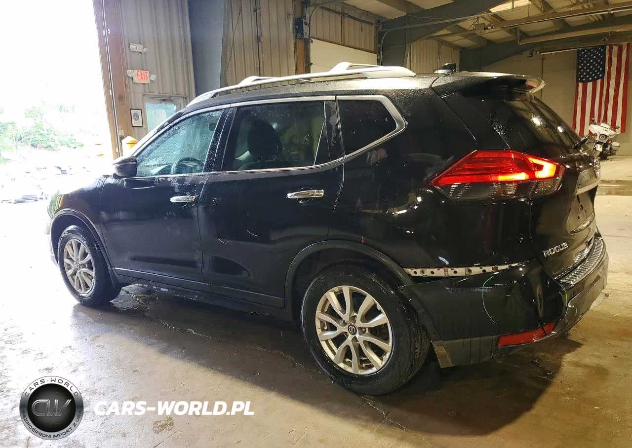 2017 Nissan Rogue Sv VIN:KNMAT2MV9HP596581 - 2