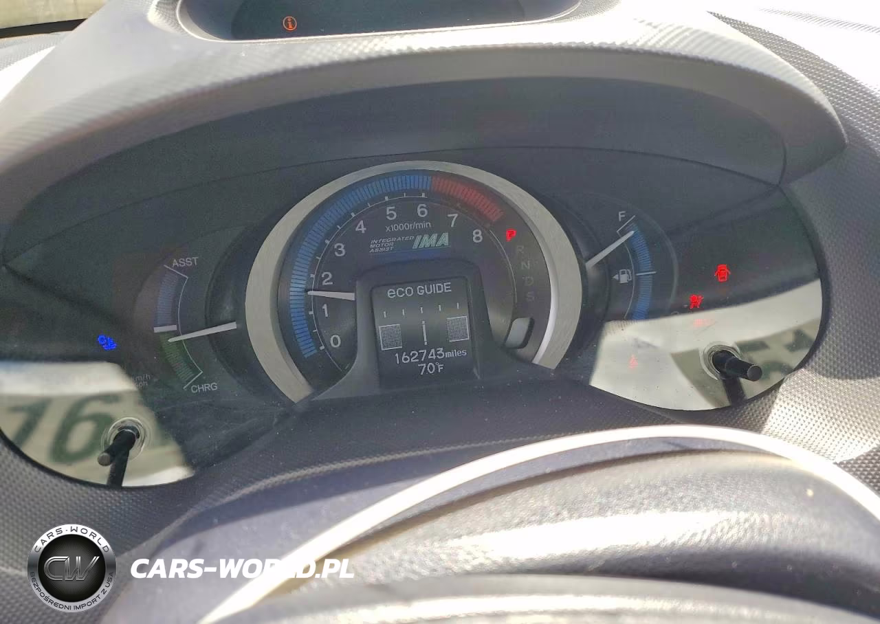 2010 Honda Insight Ex VIN:JHMZE2H75AS003521 - 9