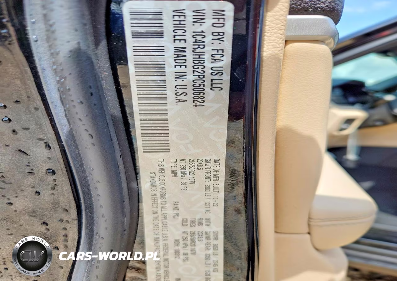 2023 Jeep Grand Cherokee Limited VIN:1C4RJHBG2PC506824 - 14
