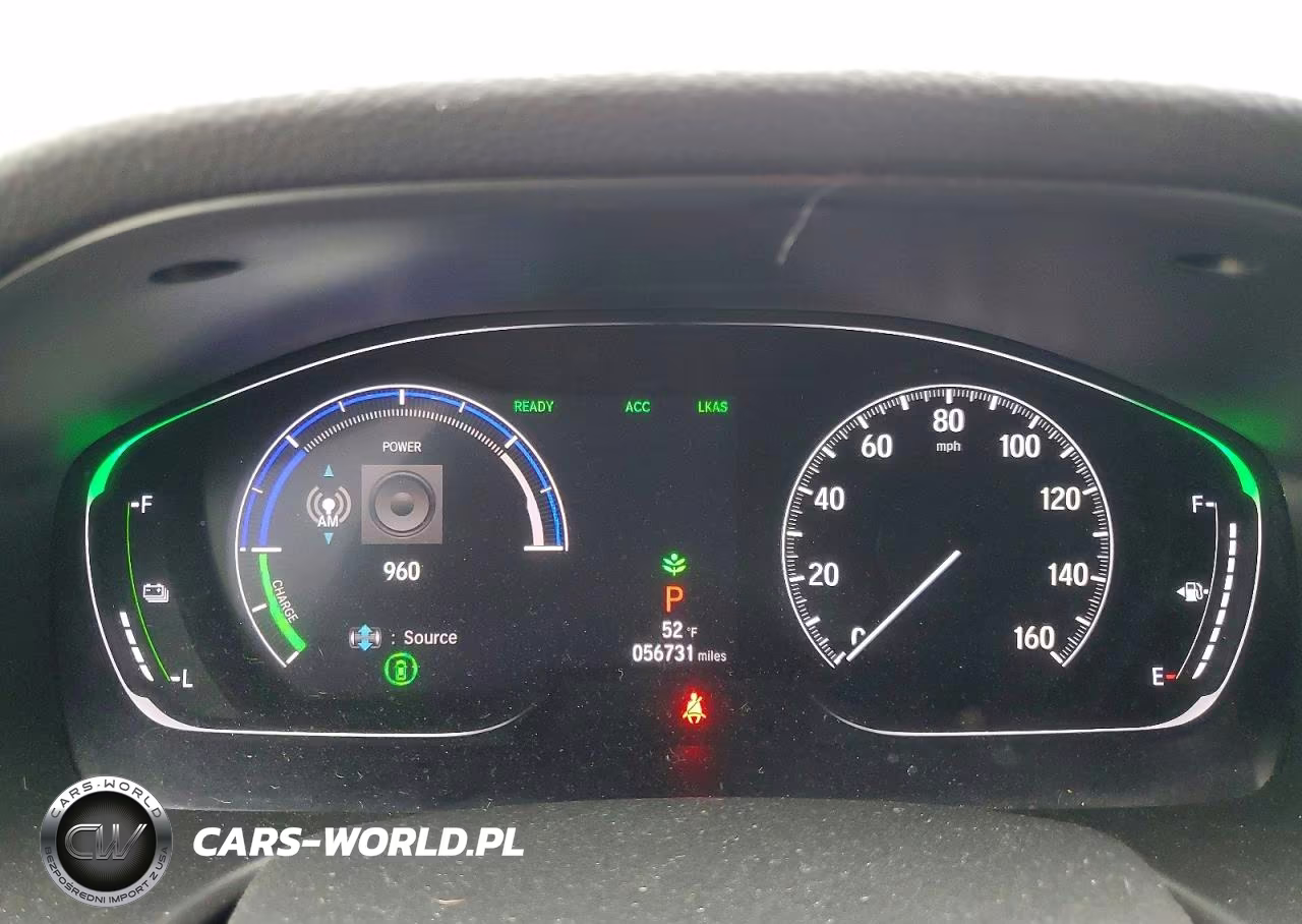 2020 Honda Accord Hybrid Ex VIN:1HGCV3F46LA012650 - 9