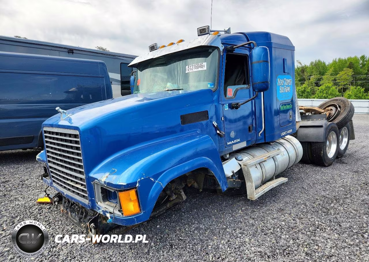 2016 Mack 600 Chu600 VIN:1M1AN07YXGM022852 - 2
