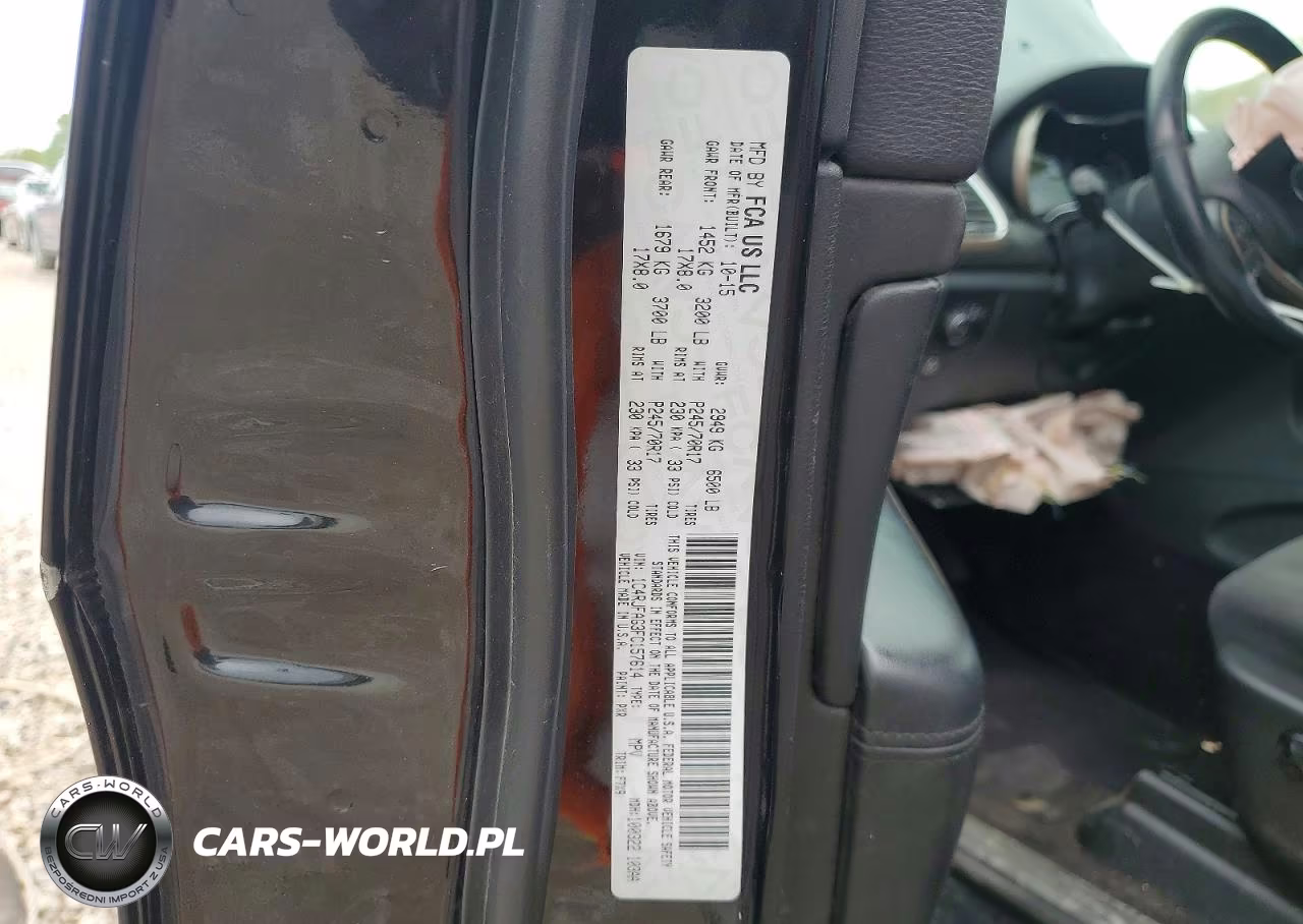 2015 Jeep Grand Cherokee Laredo VIN:1C4RJFAG3FC157614 - 12