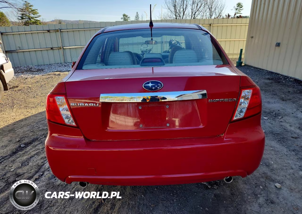 2008 Subaru Impreza 2.5I VIN:JF1GE61628H527658 - 6