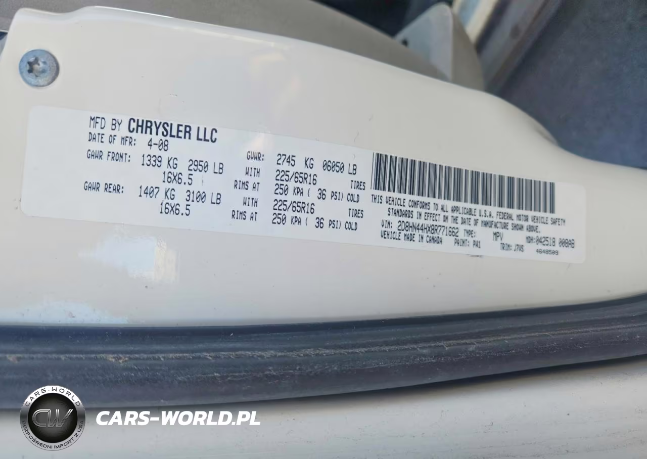 2008 Dodge Grand Caravan Se VIN:2D8HN44HX8R771662 - 13