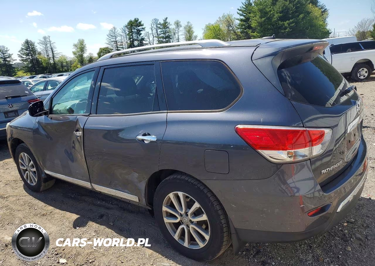 2014 Nissan Pathfinder Sl VIN:5N1AR2MM0EC636082 - 2