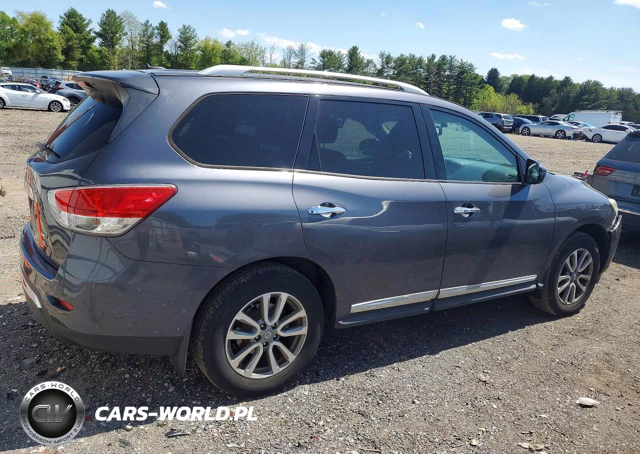 2014 Nissan Pathfinder Sl VIN:5N1AR2MM0EC636082 - 3