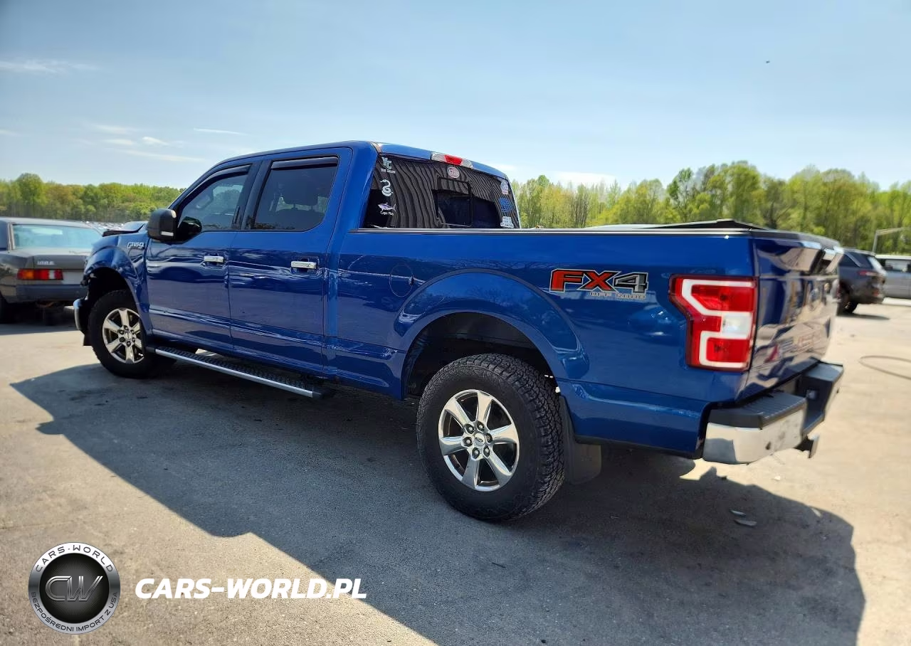 2018 Ford F150 Supercrew VIN:1FTFW1E54JFE55192 - 2