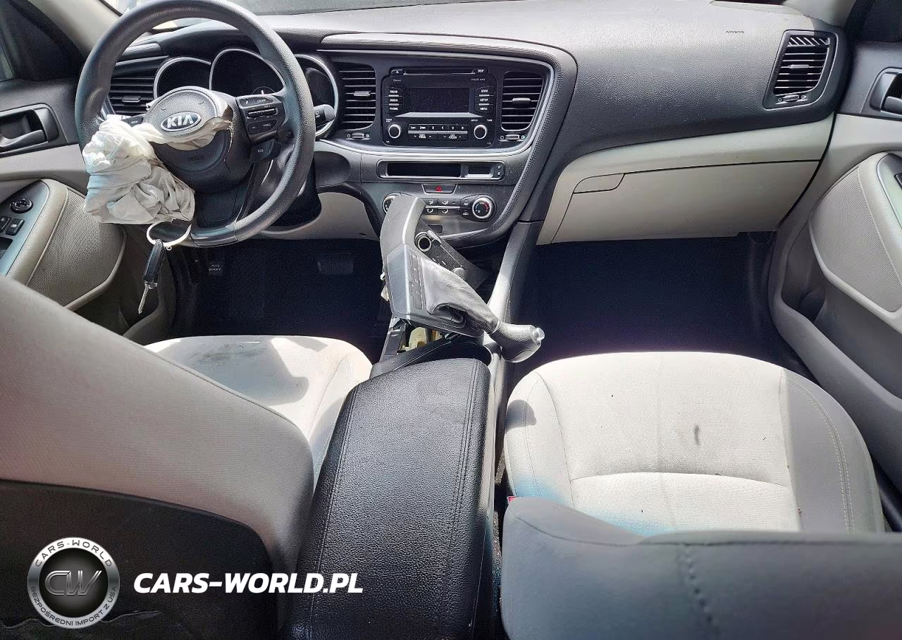 2015 Kia Optima Lx VIN:5XXGM4A75FG485166 - 8
