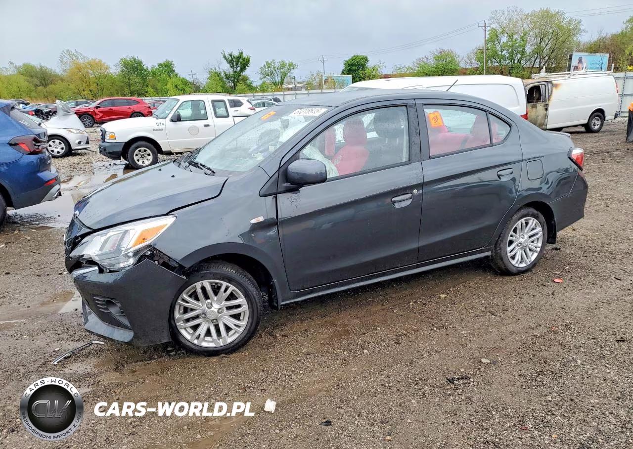 2024 Mitsubishi Mirage G4 Es VIN:ML32FUFJ3RHF14041 - 1
