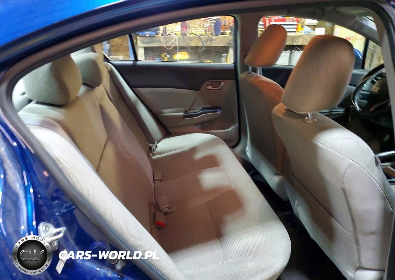 2012 Honda Civic Lx VIN:2HGFB2F50CH501216 - 10