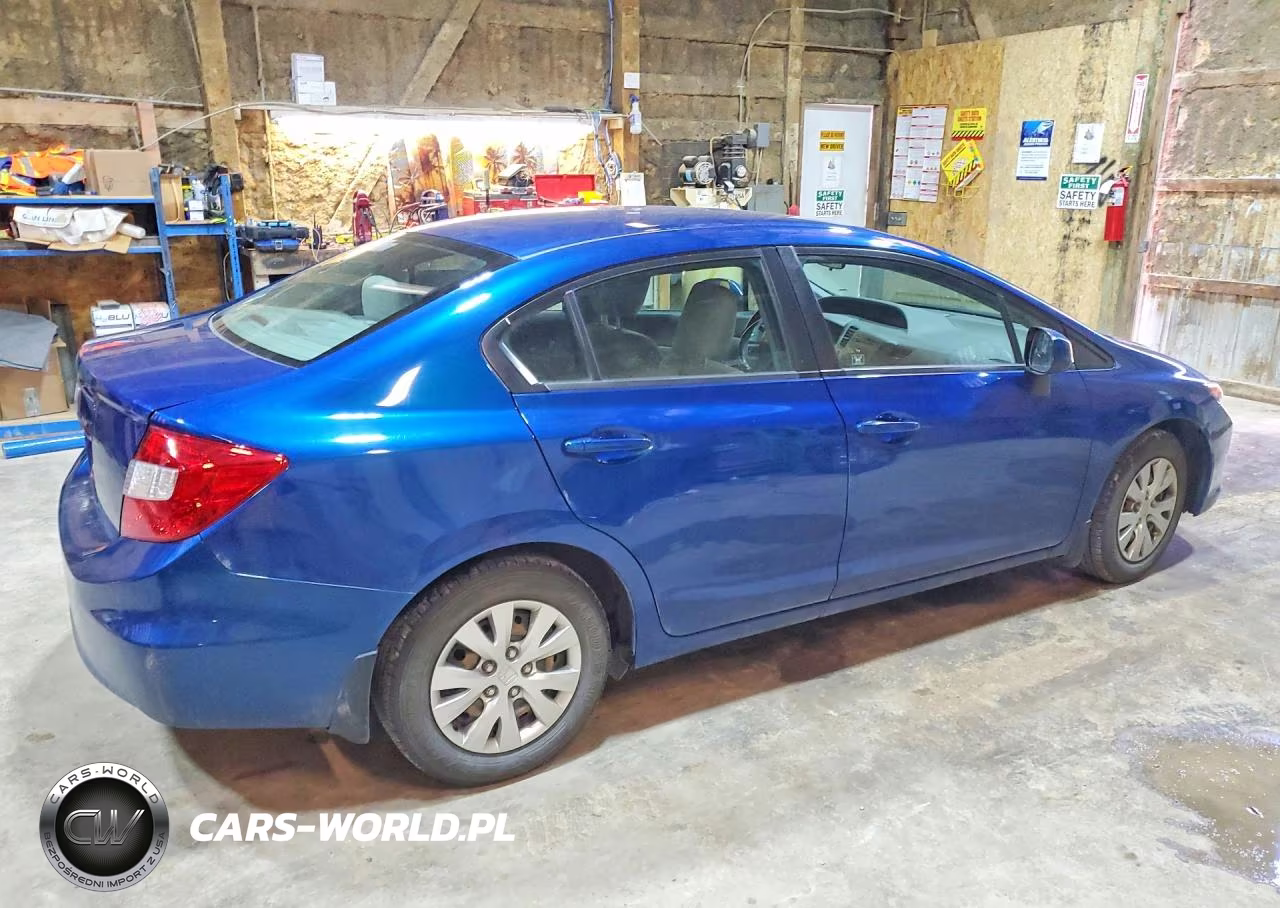 2012 Honda Civic Lx VIN:2HGFB2F50CH501216 - 3